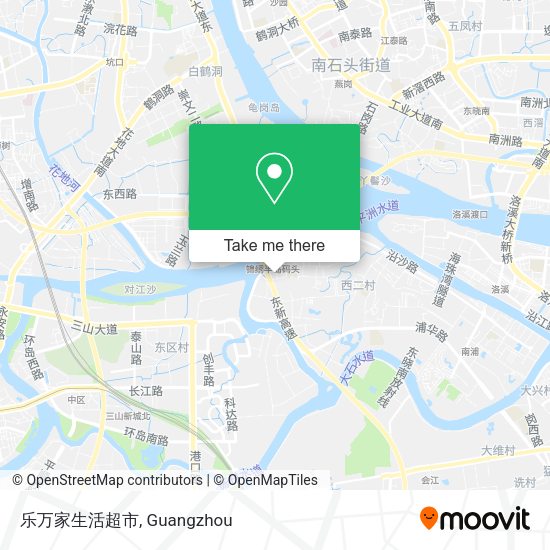 乐万家生活超市 map
