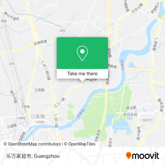 乐万家超市 map