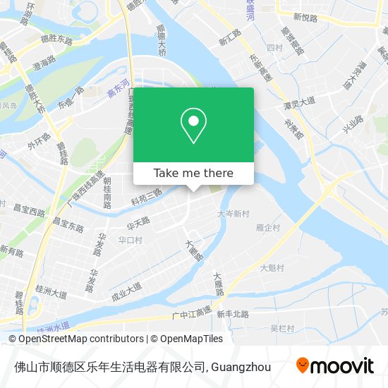 佛山市顺德区乐年生活电器有限公司 map