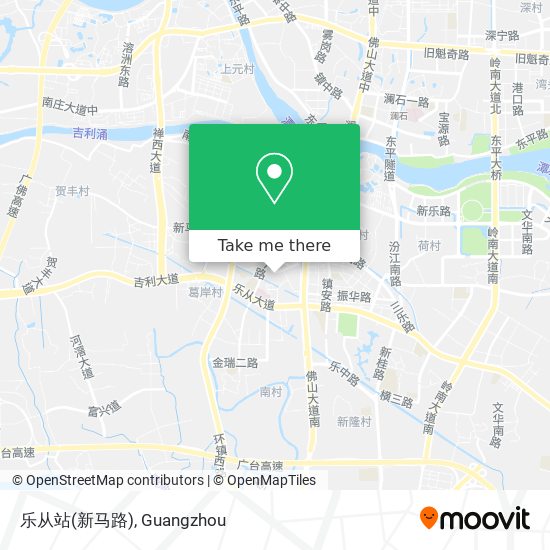 乐从站(新马路) map