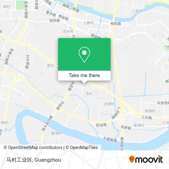 马村工业区 map