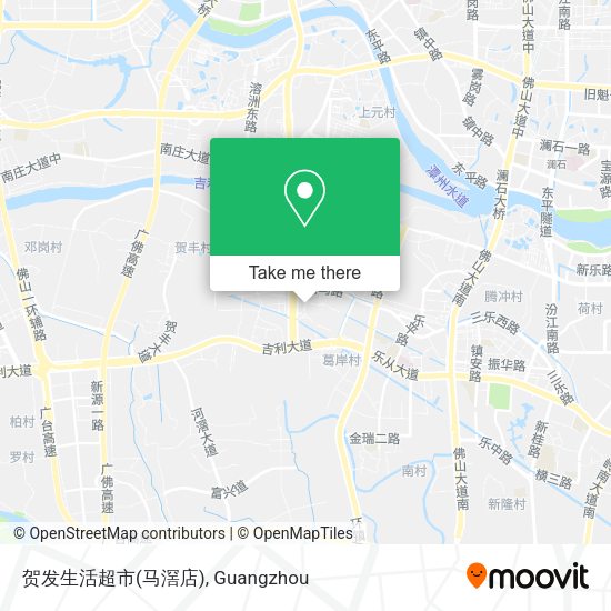 贺发生活超市(马滘店) map