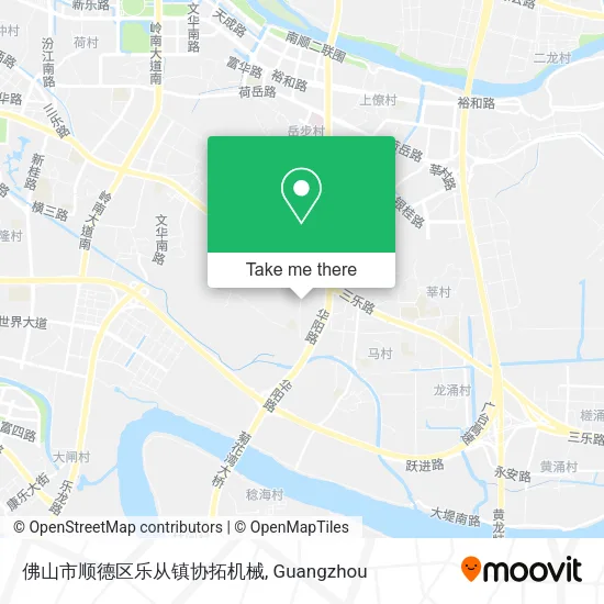 佛山市顺德区乐从镇协拓机械 map