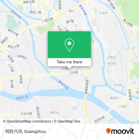驾联汽培 map