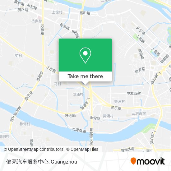 健亮汽车服务中心 map