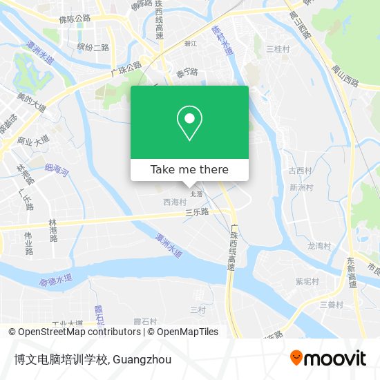博文电脑培训学校 map