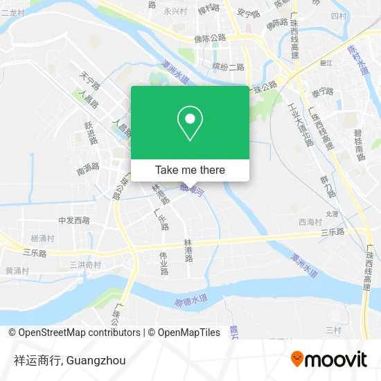 祥运商行 map