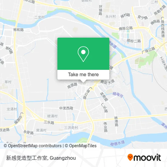 新感觉造型工作室 map