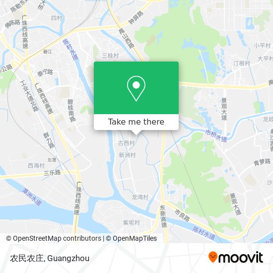 农民农庄 map