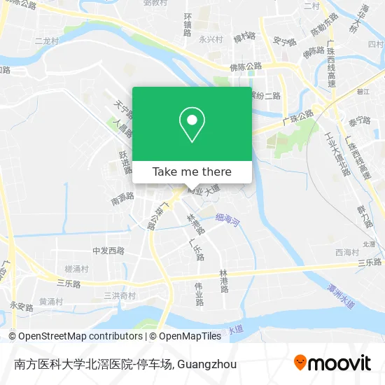 南方医科大学北滘医院-停车场 map