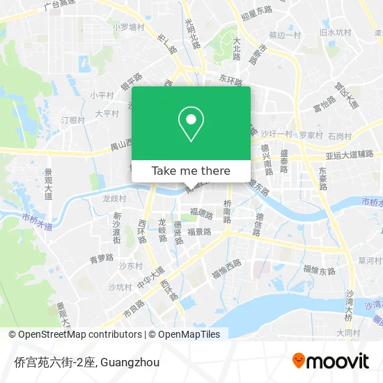 侨宫苑六街-2座 map