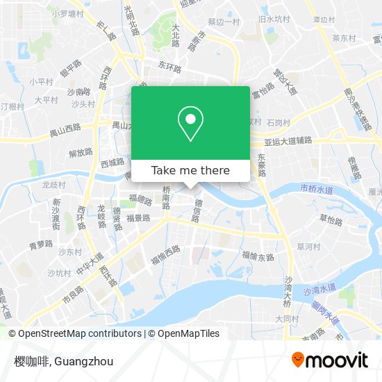 樱咖啡 map