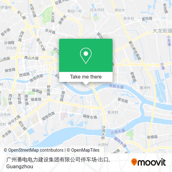 广州番电电力建设集团有限公司停车场-出口 map