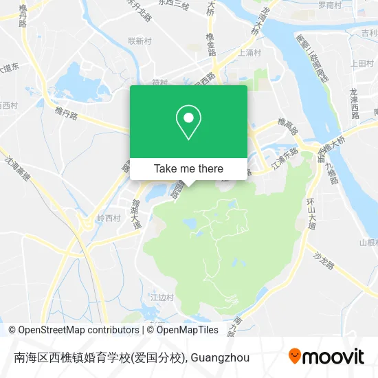 南海区西樵镇婚育学校(爱国分校) map