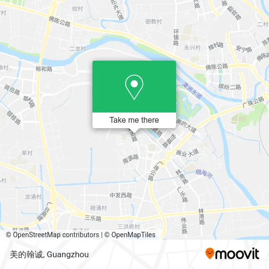 美的翰诚 map