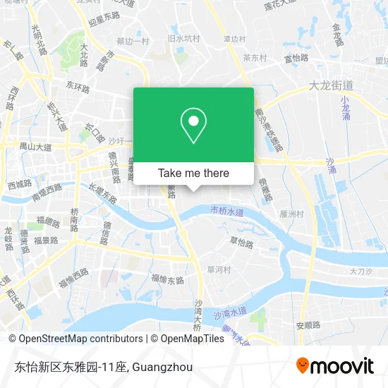 东怡新区东雅园-11座 map