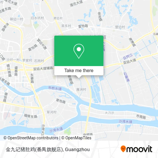 金九记猪肚鸡(番禺旗舰店) map