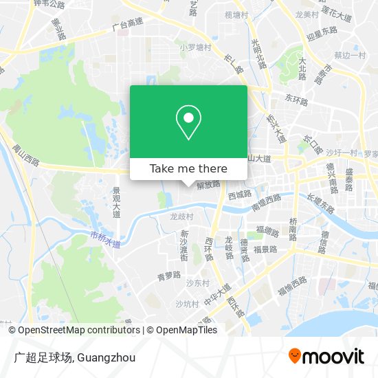 广超足球场 map