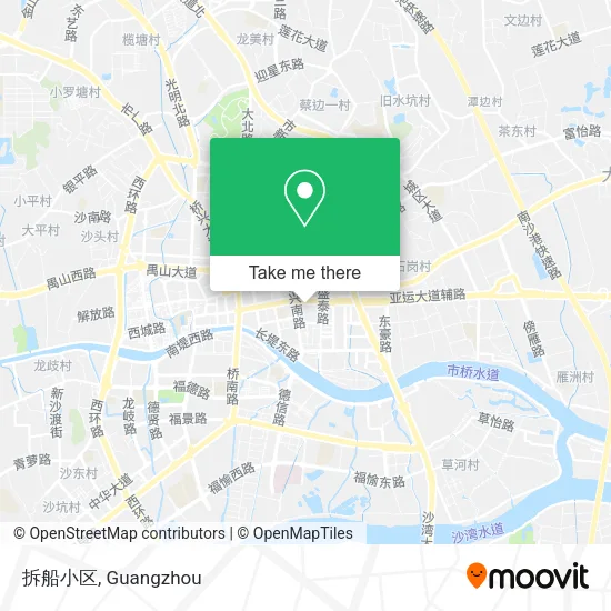 拆船小区 map