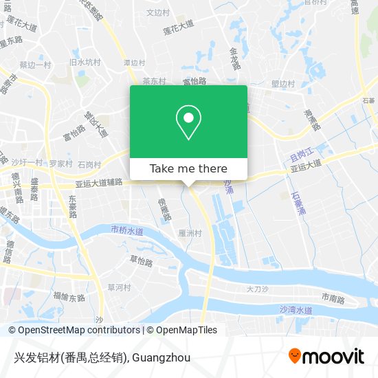 兴发铝材(番禺总经销) map