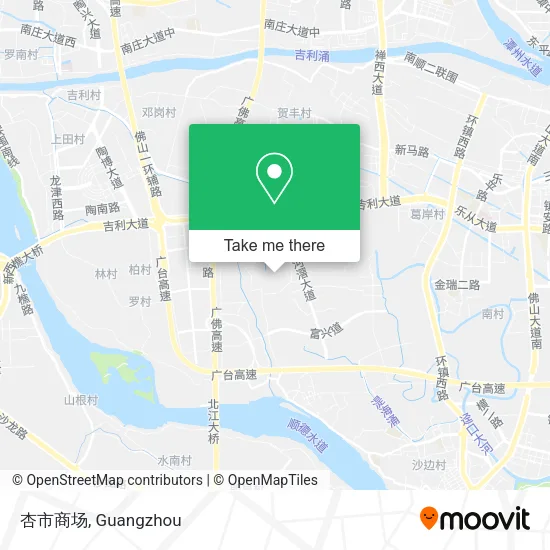 杏市商场 map
