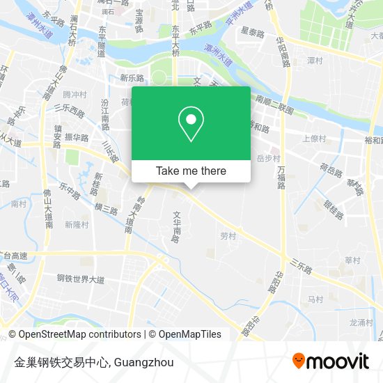 金巢钢铁交易中心 map