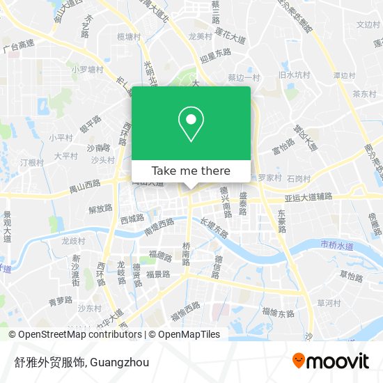 舒雅外贸服饰 map