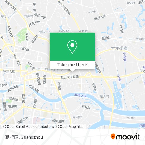 勤得园 map