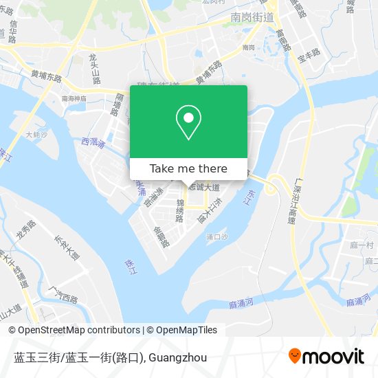 蓝玉三街/蓝玉一街(路口) map