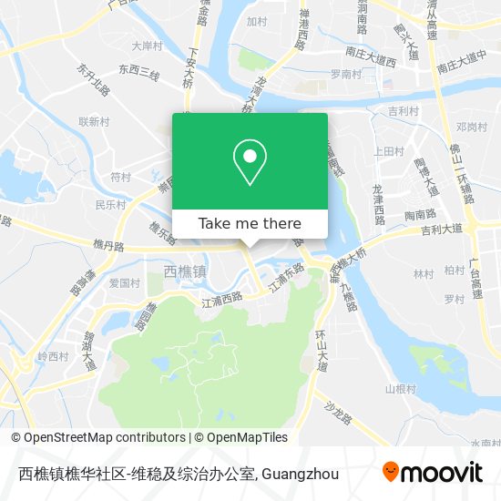 西樵镇樵华社区-维稳及综治办公室 map