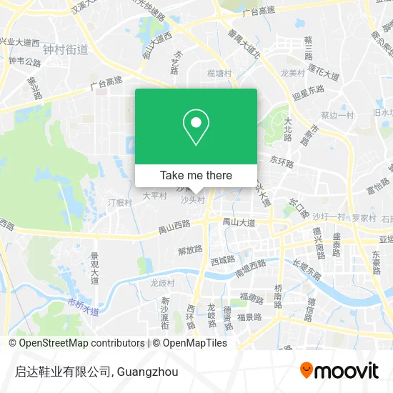 启达鞋业有限公司 map
