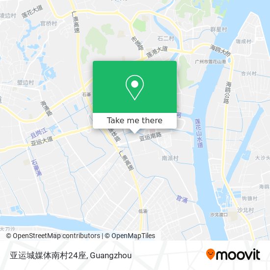 亚运城媒体南村24座 map