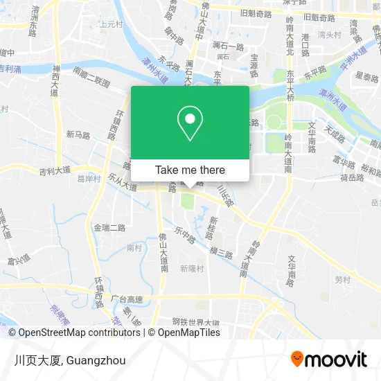 川页大厦 map