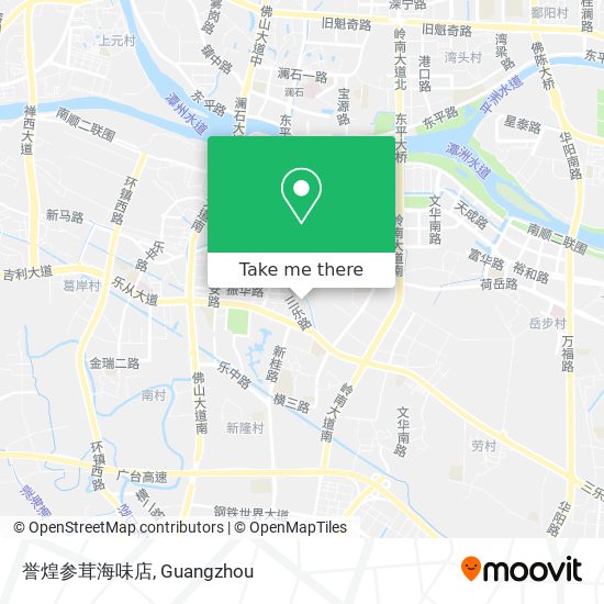 誉煌参茸海味店 map