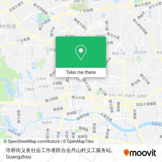 市桥街义务社会工作者联合会丹山村义工服务站 map