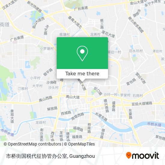 市桥街国税代征协管办公室 map