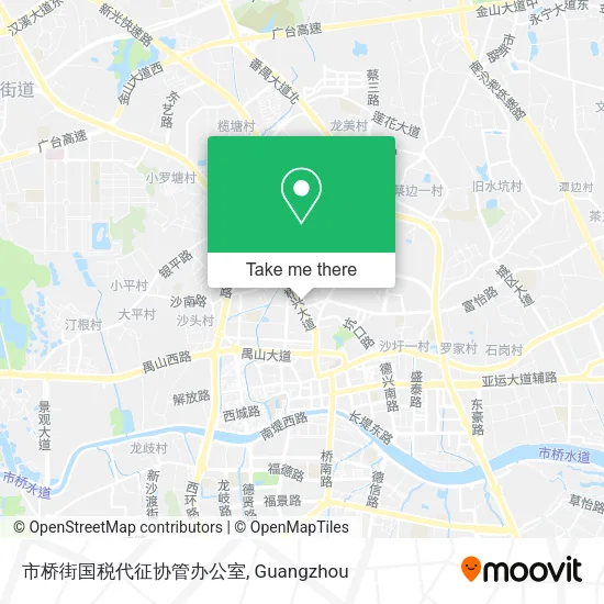 市桥街国税代征协管办公室 map