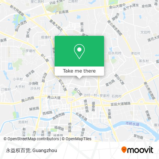 永益权百货 map
