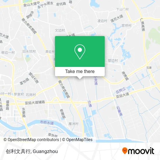 创利文具行 map
