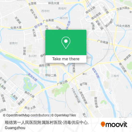 顺德第一人民医院附属陈村医院-消毒供应中心 map