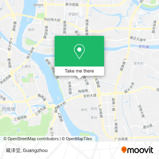 藏泽堂 map
