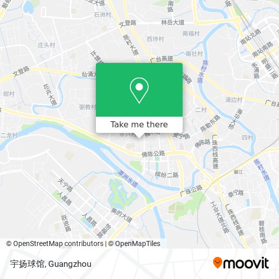 宇扬球馆 map