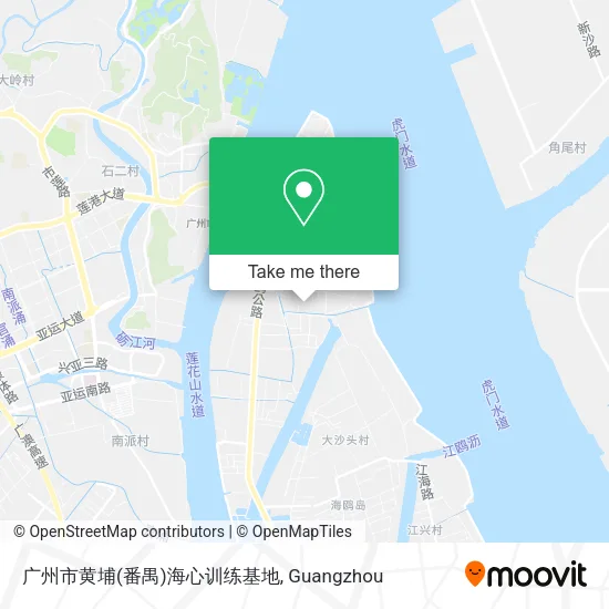 广州市黄埔(番禺)海心训练基地 map