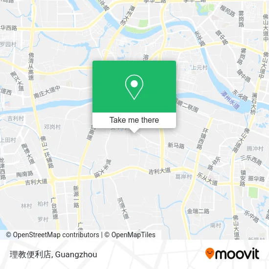 理教便利店 map