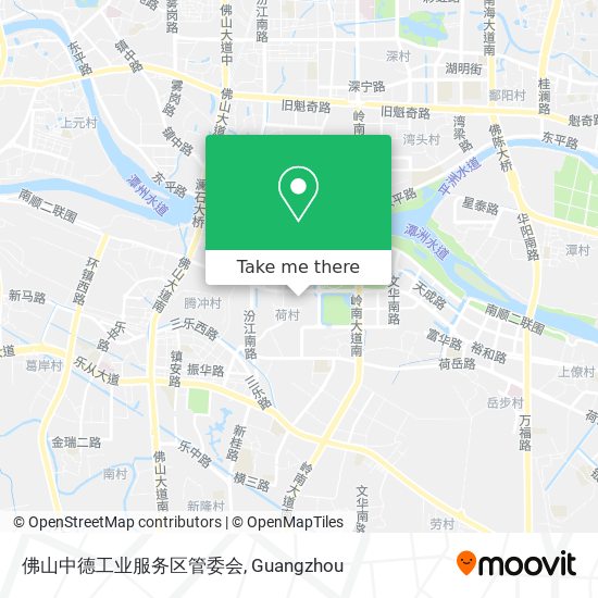 佛山中德工业服务区管委会 map