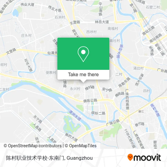 陈村职业技术学校-东南门 map