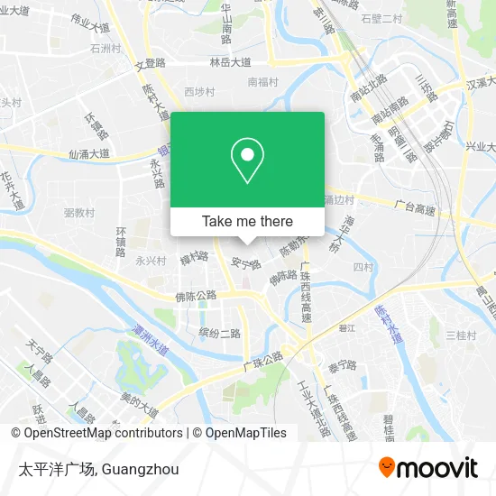 太平洋广场 map