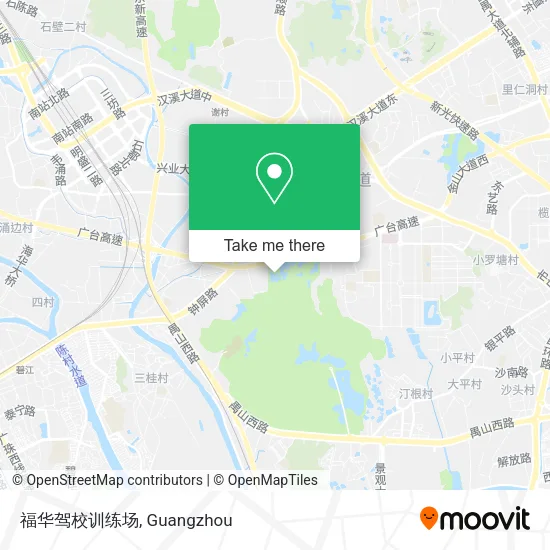 福华驾校训练场 map
