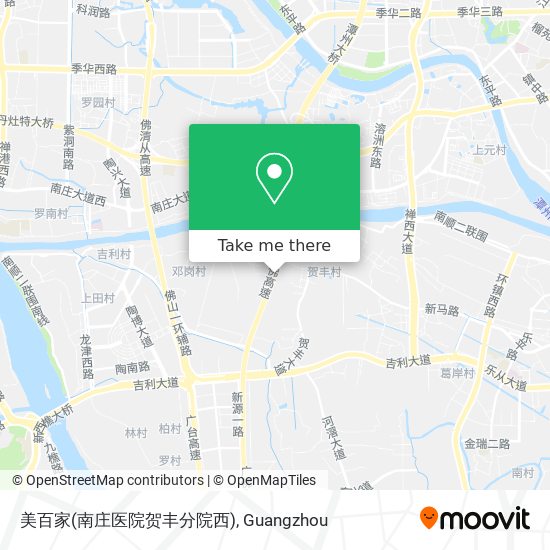 美百家(南庄医院贺丰分院西) map