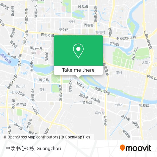 中欧中心-C栋 map